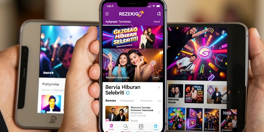 Tampilan antarmuka sederhana dan informatif dari REZEKIGO.