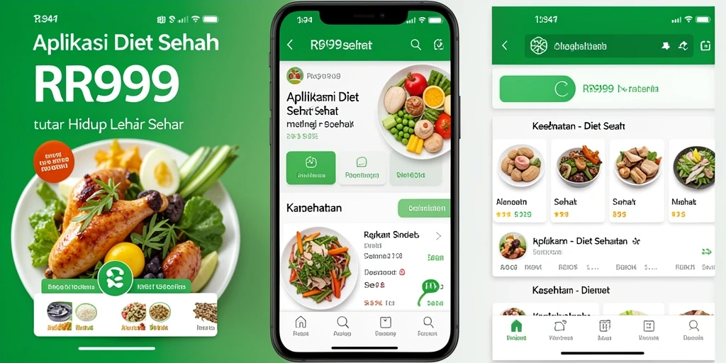 Antarmuka aplikasi RR999 yang user-friendly dan menarik.