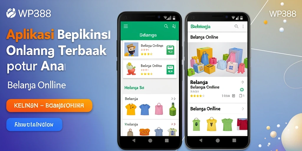 Tampilan antarmuka pengguna WP888 yang sederhana dan menarik.